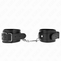 Comprar KINK - MUÑEQUERAS FINAS NEGRO AJUSTABLE 21-33 CM al mejor precio - Envíos Discretos