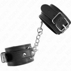 Comprar KINK - MUÑEQUERAS FINAS NEGRO AJUSTABLE 21-33 CM al mejor precio - Envíos Discretos