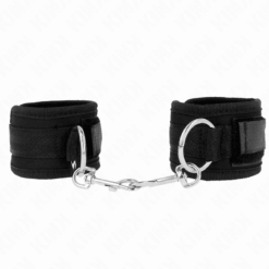 Comprar KINK - MUÑEQUERAS NEGRO AJUSTABLE 18-35 CM X 6 CM al mejor precio - Envíos Discretos