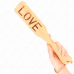 Comprar KINK - PALA DE BAMBÚ PALABRA LOVE 32 X 5.5 CM al mejor precio - Envíos Discretos