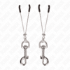 Comprar KINK - PINZAS PARA PEZONES FINA CON GANCHO PLATEADO 7 CM al mejor precio - Envíos Discretos