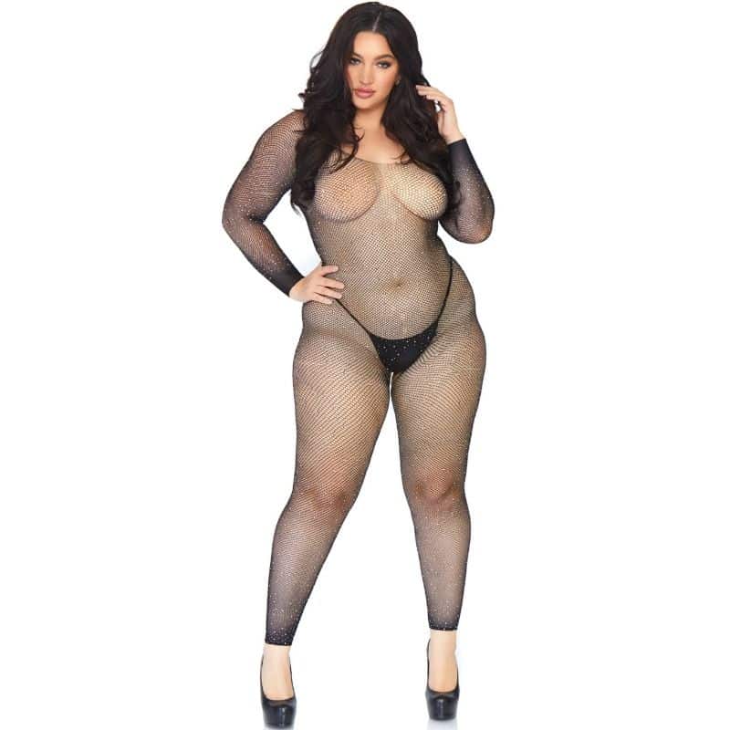 LEG AVENUE - BODYSTOCKING EN RED CON BRILLANTE 1X-2X - piKanteo | Despierta tu lado más piKante Comprar LEG AVENUE - BODYSTOCKING EN RED CON BRILLANTE 1X-2X al mejor precio - Envíos Discretos