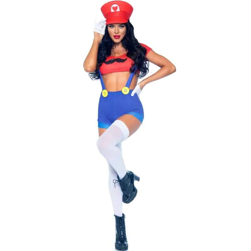 LEG AVENUE - DISFRAZ SEXY MARIO BROS ROJO/AZUL S - piKanteo | Despierta tu lado más piKante Comprar LEG AVENUE - DISFRAZ SEXY MARIO BROS ROJO/AZUL S al mejor precio - Envíos Discretos