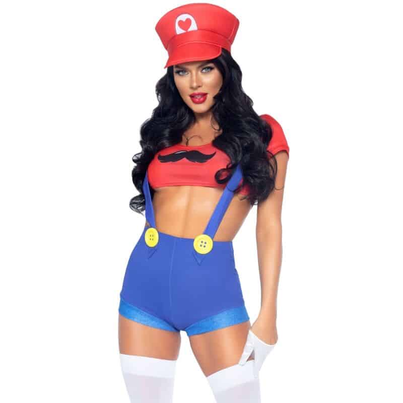 LEG AVENUE - DISFRAZ SEXY MARIO BROS ROJO/AZUL S - piKanteo | Despierta tu lado más piKante Comprar LEG AVENUE - DISFRAZ SEXY MARIO BROS ROJO/AZUL S al mejor precio - Envíos Discretos