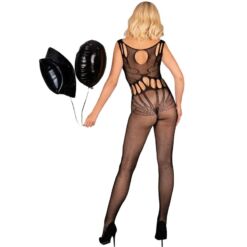 Comprar LIVCO CORSETTI FASHION - AMAHIL BODYSTOCKING CROTCHLESS NEGRO TALLA ÚNICA al mejor precio - Envíos Discretos
