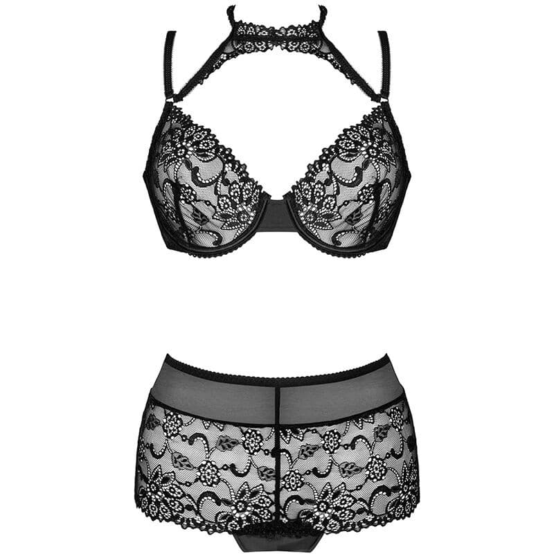 LIVCO CORSETTI FASHION - LINERA FOR THE SENSES COLLECTION SUJETADOR + PANTY NEGRO S/M - piKanteo | Despierta tu lado más piKante Comprar LIVCO CORSETTI FASHION - LINERA FOR THE SENSES COLLECTION SUJETADOR + PANTY NEGRO S/M al mejor precio - Envíos Discretos
