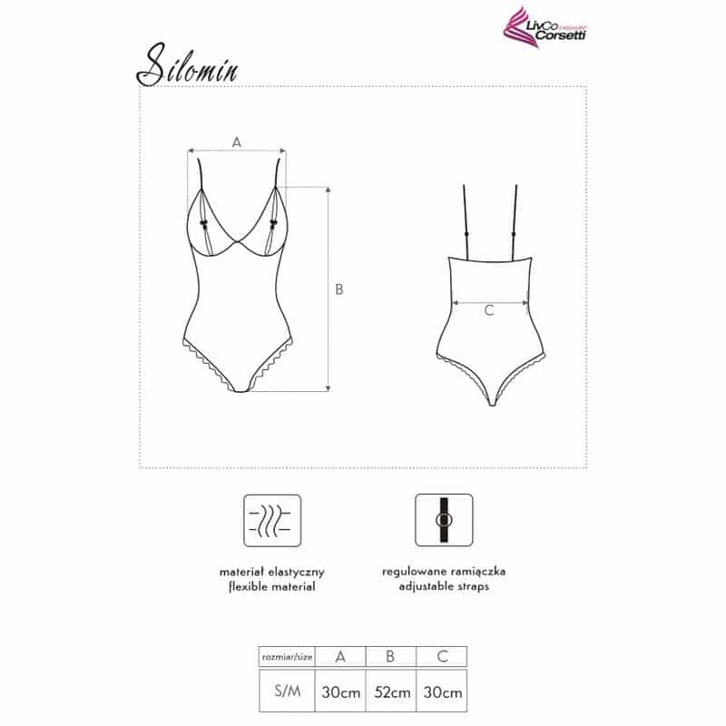 LIVCO CORSETTI FASHION - SILOMIN LC 1401 BODY + BATA NEGRO TALLA ÚNICA - piKanteo | Despierta tu lado más piKante Comprar LIVCO CORSETTI FASHION - SILOMIN LC 1401 BODY + BATA NEGRO TALLA ÚNICA al mejor precio - Envíos Discretos