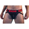 Comprar MACHO - MX26X2 JOCK NEGRO/ROJO L al mejor precio - Envíos Discretos