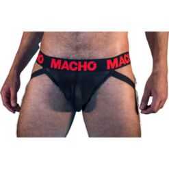 Comprar MACHO - MX26X2 JOCK NEGRO/ROJO L al mejor precio - Envíos Discretos