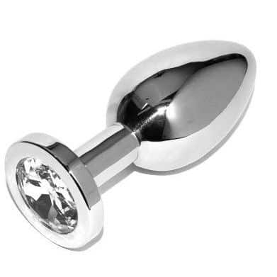 METAL HARD - ANAL PLUG DIAMOND TRANSPARENTE SMALL 5.71CM - piKanteo | Despierta tu lado más piKante Comprar METAL HARD - ANAL PLUG DIAMOND TRANSPARENTE SMALL 5.71CM al mejor precio - Envíos Discretos