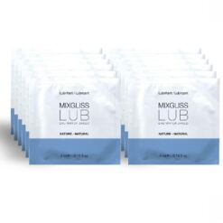 Comprar MIXGLISS - LUBRICANTE BASE DE AGUA NATURAL 12 MONODOSIS 4 ML al mejor precio - Envíos Discretos