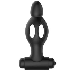 Comprar MR PLAY - PLUG ANAL DE SILICONA CON VIBRACIÓN al mejor precio - Envíos Discretos