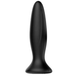 Comprar MR PLAY - PLUG ANAL VIBRADOR NEGRO RECARGABLE al mejor precio - Envíos Discretos
