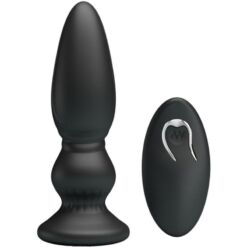 Comprar MR PLAY - VIBRADOR POTENTE CONTROL REMOTO ANAL PLUG NEGRO al mejor precio - Envíos Discretos