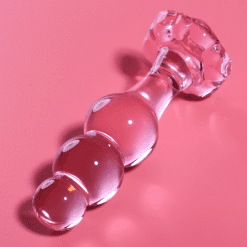 Comprar NEBULA SERIES BY IBIZA - MODELO 1 PLUG CRISTAL ROSA 10.5 CM -O- 3 CM al mejor precio - Envíos Discretos