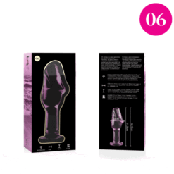 NEBULA SERIES BY IBIZA - MODELO 6 PLUG CRISTAL ROSA 12.5 CM -O- 4 CM - piKanteo | Despierta tu lado más piKante Comprar NEBULA SERIES BY IBIZA - MODELO 6 PLUG CRISTAL ROSA 12.5 CM -O- 4 CM al mejor precio - Envíos Discretos