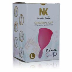 Comprar NINA KIKÍ - COPA MENSTRUAL ROSA - TALLA L al mejor precio - Envíos Discretos