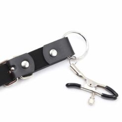 Comprar OHMAMA FETISH - PINZAS CLITORIS CON CORREAS PIERNAS al mejor precio - Envíos Discretos