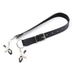 Comprar OHMAMA FETISH - PINZAS CLITORIS CON CORREAS PIERNAS al mejor precio - Envíos Discretos