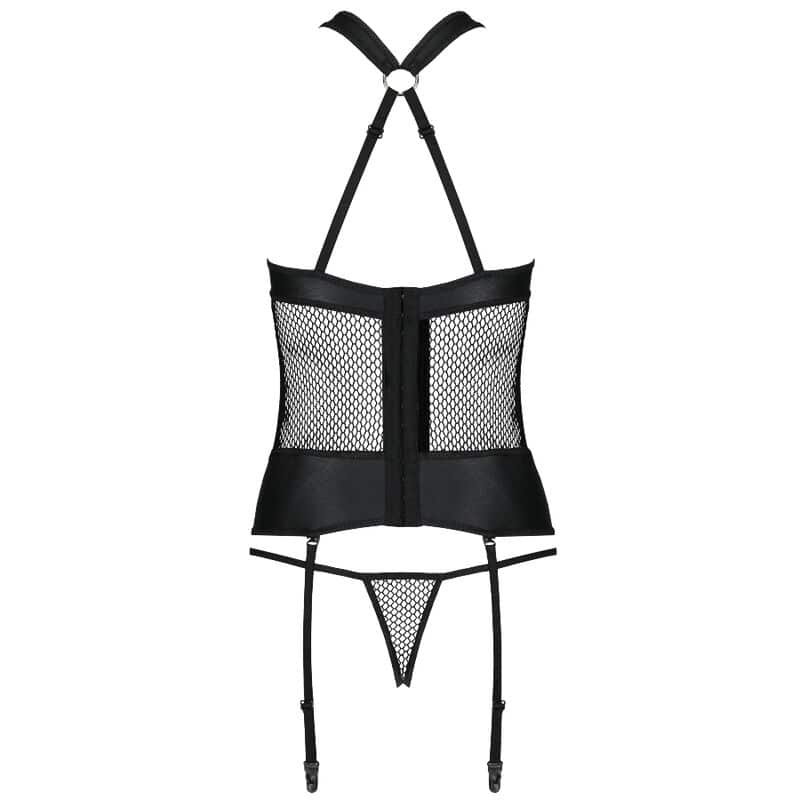 PASSION - AMANDA CORSET CUERO ECOLOGICO S/M - piKanteo | Despierta tu lado más piKante Comprar PASSION - AMANDA CORSET CUERO ECOLOGICO S/M al mejor precio - Envíos Discretos