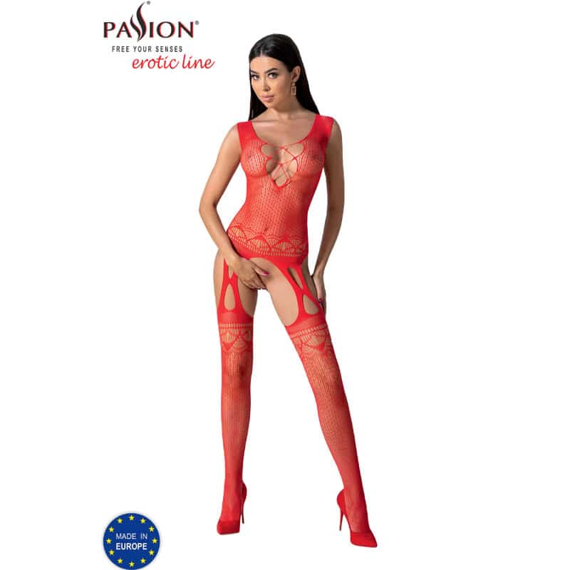 PASSION - BS099 BODYSTOCKING ROJO TALLA ÚNICA - piKanteo | Despierta tu lado más piKante Comprar PASSION - BS099 BODYSTOCKING ROJO TALLA ÚNICA al mejor precio - Envíos Discretos