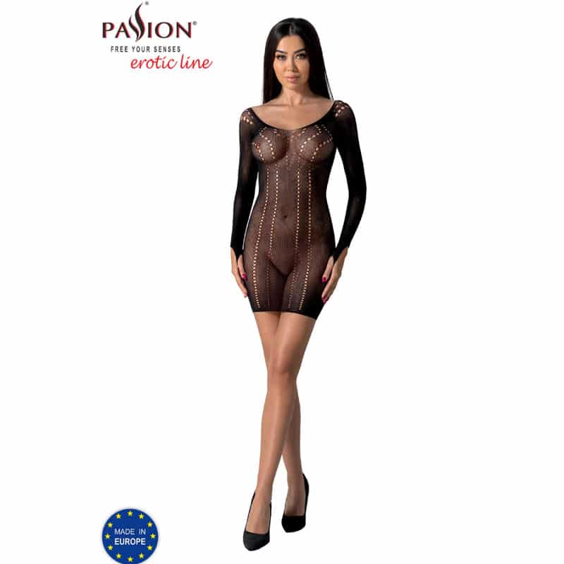 PASSION - BS101 BODYSTOCKING NEGRO TALLA ÚNICA - piKanteo | Despierta tu lado más piKante Comprar PASSION - BS101 BODYSTOCKING NEGRO TALLA ÚNICA al mejor precio - Envíos Discretos