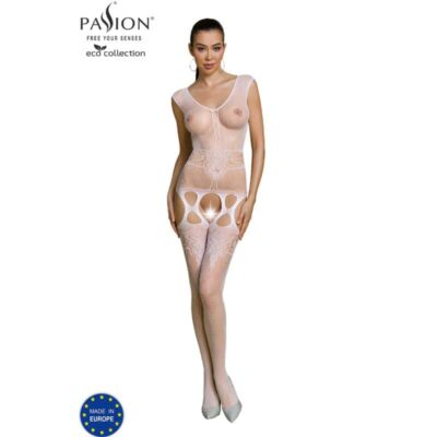 PASSION – ECO COLLECTION BODYSTOCKING ECO BS014 BLANCO