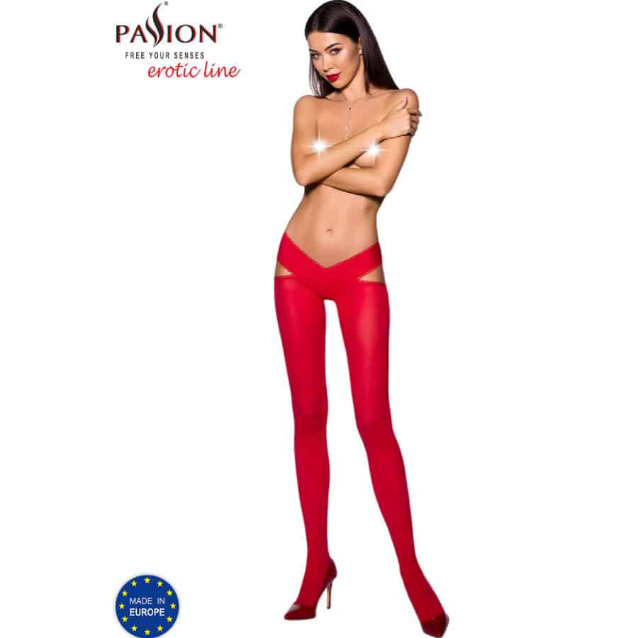 PASSION - TIOPEN 005 MEDIAS ROJO 1/2 60 DEN - piKanteo | Despierta tu lado más piKante Comprar PASSION - TIOPEN 005 MEDIAS ROJO 1/2 60 DEN al mejor precio - Envíos Discretos