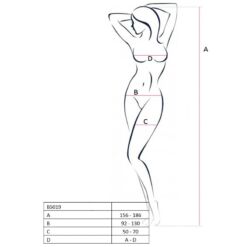Comprar PASSION - WOMAN BS019 BODYSTOCKING NEGRO TALLA ÚNICA al mejor precio - Envíos Discretos