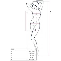 Comprar PASSION - WOMAN BS027 BODYSTOCKING ESTILO VESTIDO ROJO TALLA ÚNICA al mejor precio - Envíos Discretos