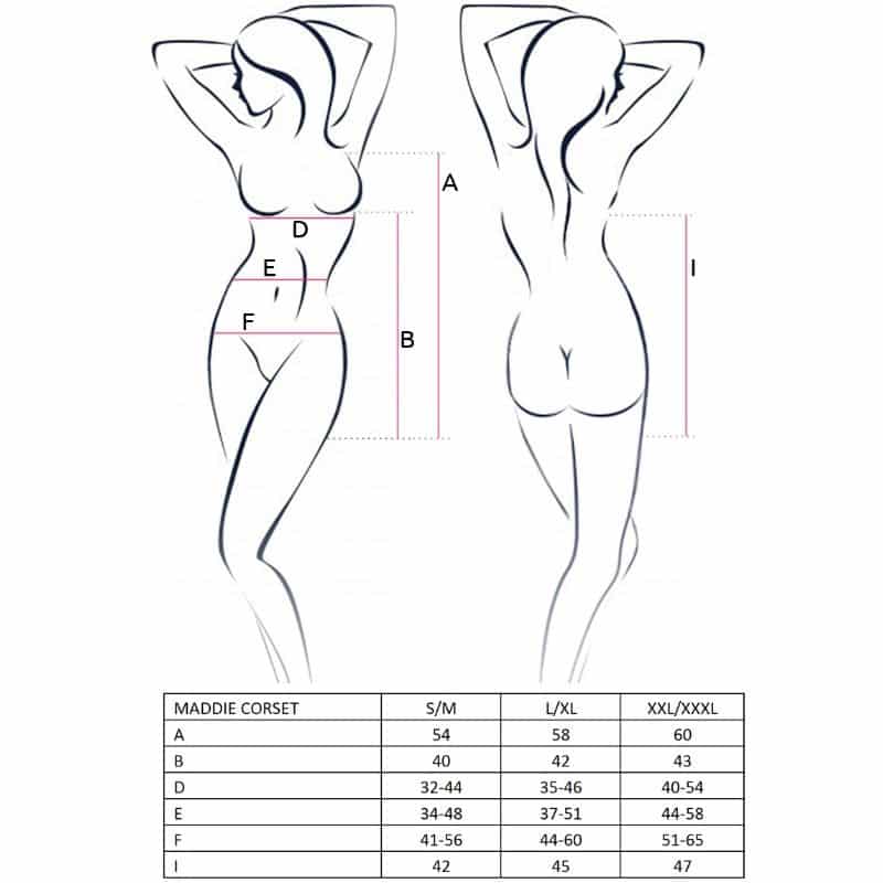 PASSION - WOMAN MADDIE CORSET NEGRO TALLA S/M - piKanteo | Despierta tu lado más piKante Comprar PASSION - WOMAN MADDIE CORSET NEGRO TALLA S/M al mejor precio - Envíos Discretos