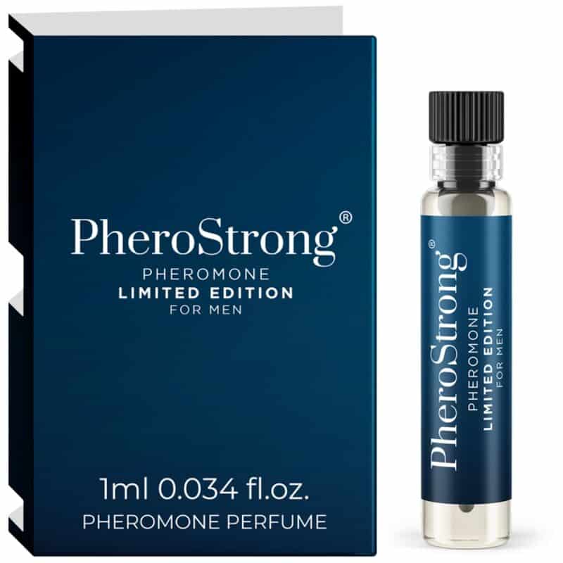 PHEROSTRONG - PERFUME CON FEROMONAS LIMITED EDITION PARA HOMBRE 1 ML - piKanteo | Despierta tu lado más piKante Comprar PHEROSTRONG - PERFUME CON FEROMONAS LIMITED EDITION PARA HOMBRE 1 ML al mejor precio - Envíos Discretos
