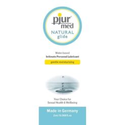 Comprar PJUR - MED NATURAL LUBRICANTE BASE AGUA 2 ML al mejor precio - Envíos Discretos
