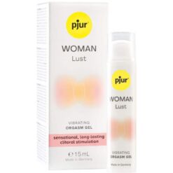 Comprar PJUR - WOMAN LUST GEL VIBRADOR PARA ORGASMO 15 ML al mejor precio - Envíos Discretos
