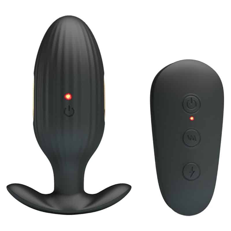 PRETTY LOVE - KELLY PLUG ANAL VIBRADOR RECARGABLE NEGRO - piKanteo | Despierta tu lado más piKante Comprar PRETTY LOVE - KELLY PLUG ANAL VIBRADOR RECARGABLE NEGRO al mejor precio - Envíos Discretos