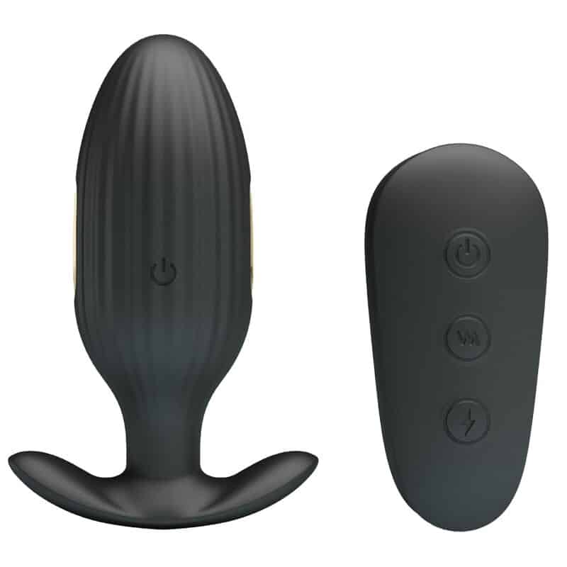 PRETTY LOVE - KELLY PLUG ANAL VIBRADOR RECARGABLE NEGRO - piKanteo | Despierta tu lado más piKante Comprar PRETTY LOVE - KELLY PLUG ANAL VIBRADOR RECARGABLE NEGRO al mejor precio - Envíos Discretos