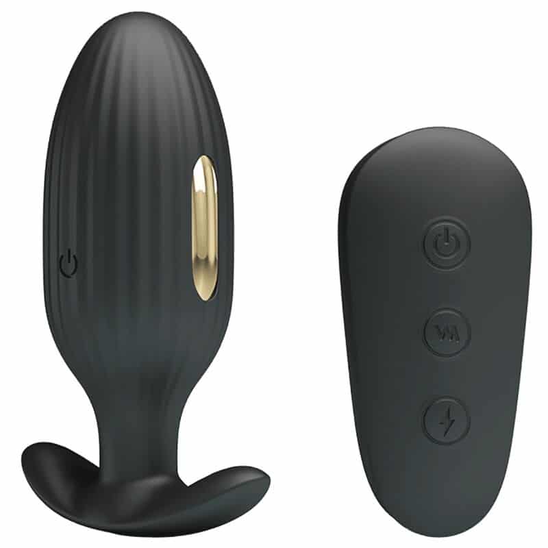 PRETTY LOVE - KELLY PLUG ANAL VIBRADOR RECARGABLE NEGRO - piKanteo | Despierta tu lado más piKante Comprar PRETTY LOVE - KELLY PLUG ANAL VIBRADOR RECARGABLE NEGRO al mejor precio - Envíos Discretos