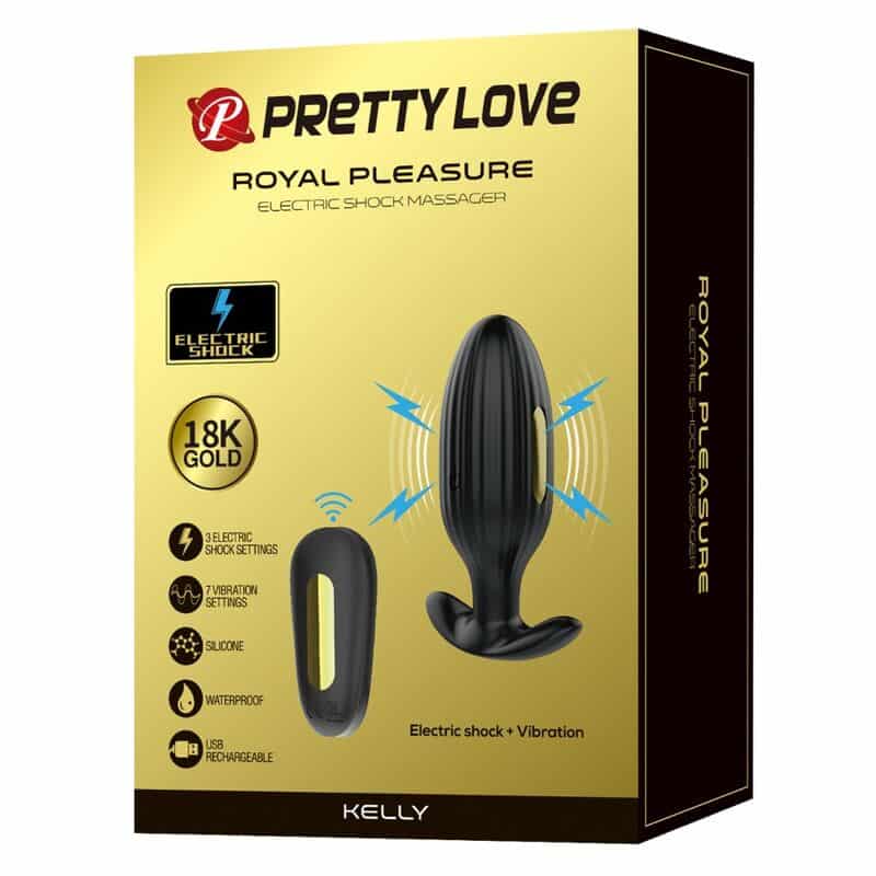 PRETTY LOVE - KELLY PLUG ANAL VIBRADOR RECARGABLE NEGRO - piKanteo | Despierta tu lado más piKante Comprar PRETTY LOVE - KELLY PLUG ANAL VIBRADOR RECARGABLE NEGRO al mejor precio - Envíos Discretos