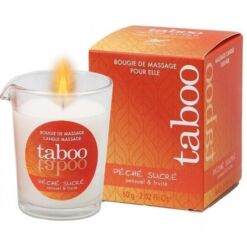 Comprar RUF - TABOO VELA DE MASAJE PARA ELLA PECHE SUCRE AROMA NECTARINA al mejor precio - Envíos Discretos