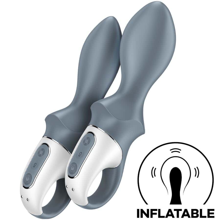 SATISFYER - AIR PUMP BOOTY 1 VIBRADOR INFLABLE ANAL GRIS - piKanteo | Despierta tu lado más piKante Comprar SATISFYER - AIR PUMP BOOTY 1 VIBRADOR INFLABLE ANAL GRIS al mejor precio - Envíos Discretos