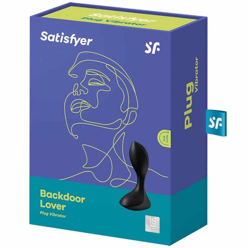 SATISFYER - BACKDOOR LOVER PLUG ANAL VIBRADOR NEGRO - piKanteo | Despierta tu lado más piKante Comprar SATISFYER - BACKDOOR LOVER PLUG ANAL VIBRADOR NEGRO al mejor precio - Envíos Discretos