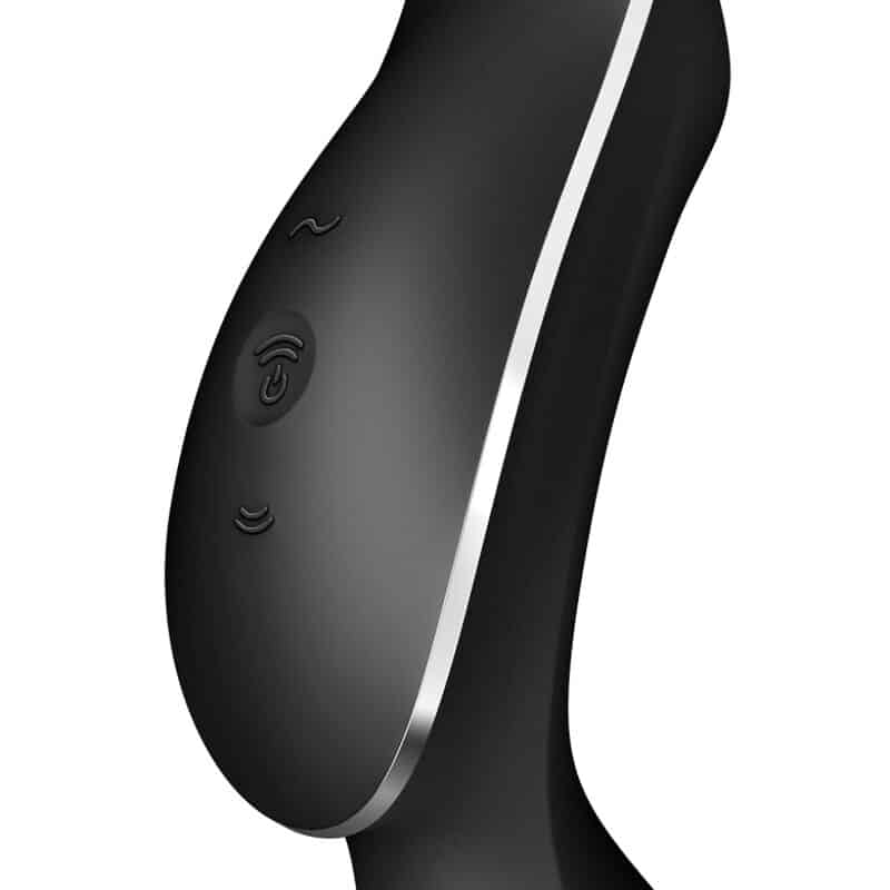 SATISFYER - CURVY TRINITY 2 ESTIMULADOR Y VIBRADOR NEGRO - piKanteo | Despierta tu lado más piKante Comprar SATISFYER - CURVY TRINITY 2 ESTIMULADOR Y VIBRADOR NEGRO al mejor precio - Envíos Discretos