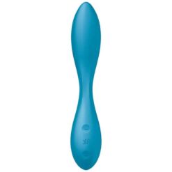Comprar SATISFYER - G-SPOT FLEX 1 MULTI VIBRADOR AZUL al mejor precio - Envíos Discretos