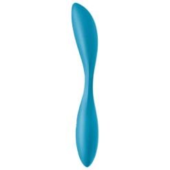 Comprar SATISFYER - G-SPOT FLEX 1 MULTI VIBRADOR AZUL al mejor precio - Envíos Discretos