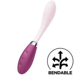Comprar SATISFYER - G-SPOT FLEX 3 MULTI VIBRADOR ROJO al mejor precio - Envíos Discretos