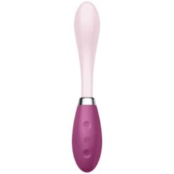 Comprar SATISFYER - G-SPOT FLEX 3 MULTI VIBRADOR ROJO al mejor precio - Envíos Discretos