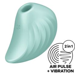 Comprar SATISFYER - PEARL DIVER ESTIMULADOR Y VIBRADOR VERDE al mejor precio - Envíos Discretos