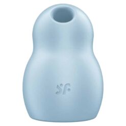 Comprar SATISFYER - PRO TO GO 1 ESTIMULADOR Y VIBRADOR DOBLE AZUL al mejor precio - Envíos Discretos