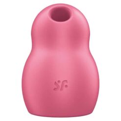 Comprar SATISFYER - PRO TO GO 1 ESTIMULADOR Y VIBRADOR DOBLE ROJO al mejor precio - Envíos Discretos