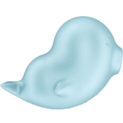 Comprar SATISFYER - SASSY SEAL ESTIMULADOR & VIBRADOR AZUL al mejor precio - Envíos Discretos